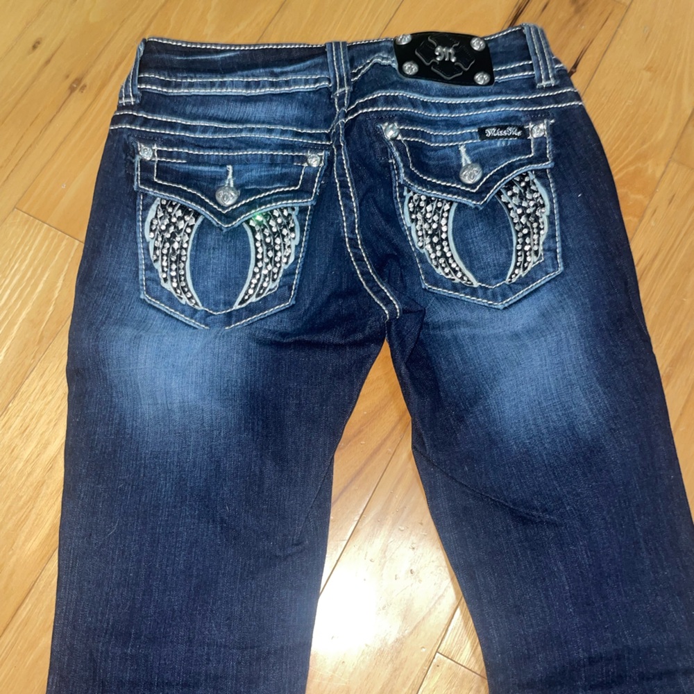 MISS ME jeans sz 27 boot - like new